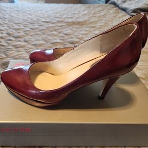 Bandalino ankle boots,  Nickels burgundy heels. Michael Kors flats